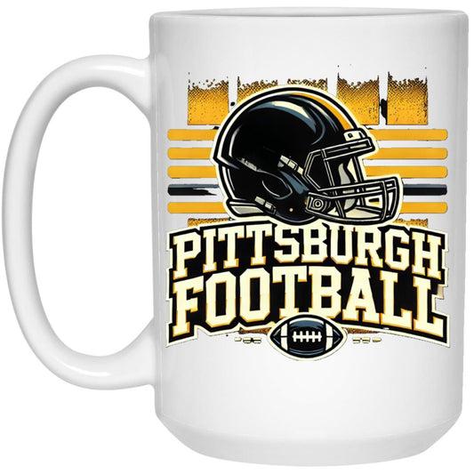 pittsburg 1 21504 15oz White Mug