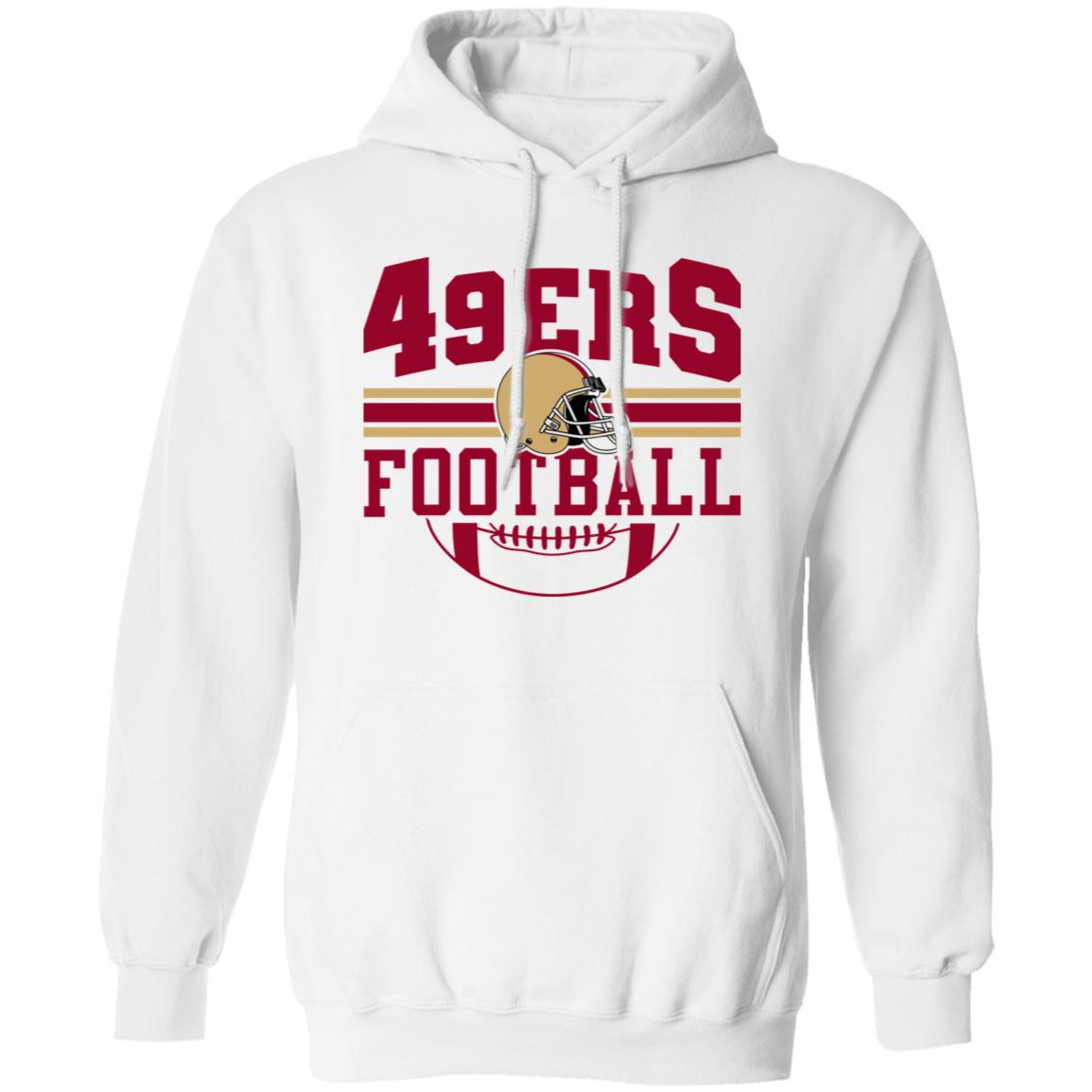 49ERS PNG G185 Gildan Pullover Hoodie