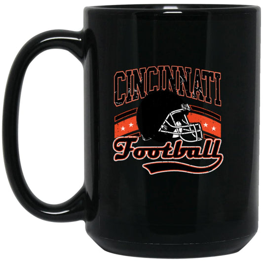 Cincinnati BM15OZ 15oz Black Mug