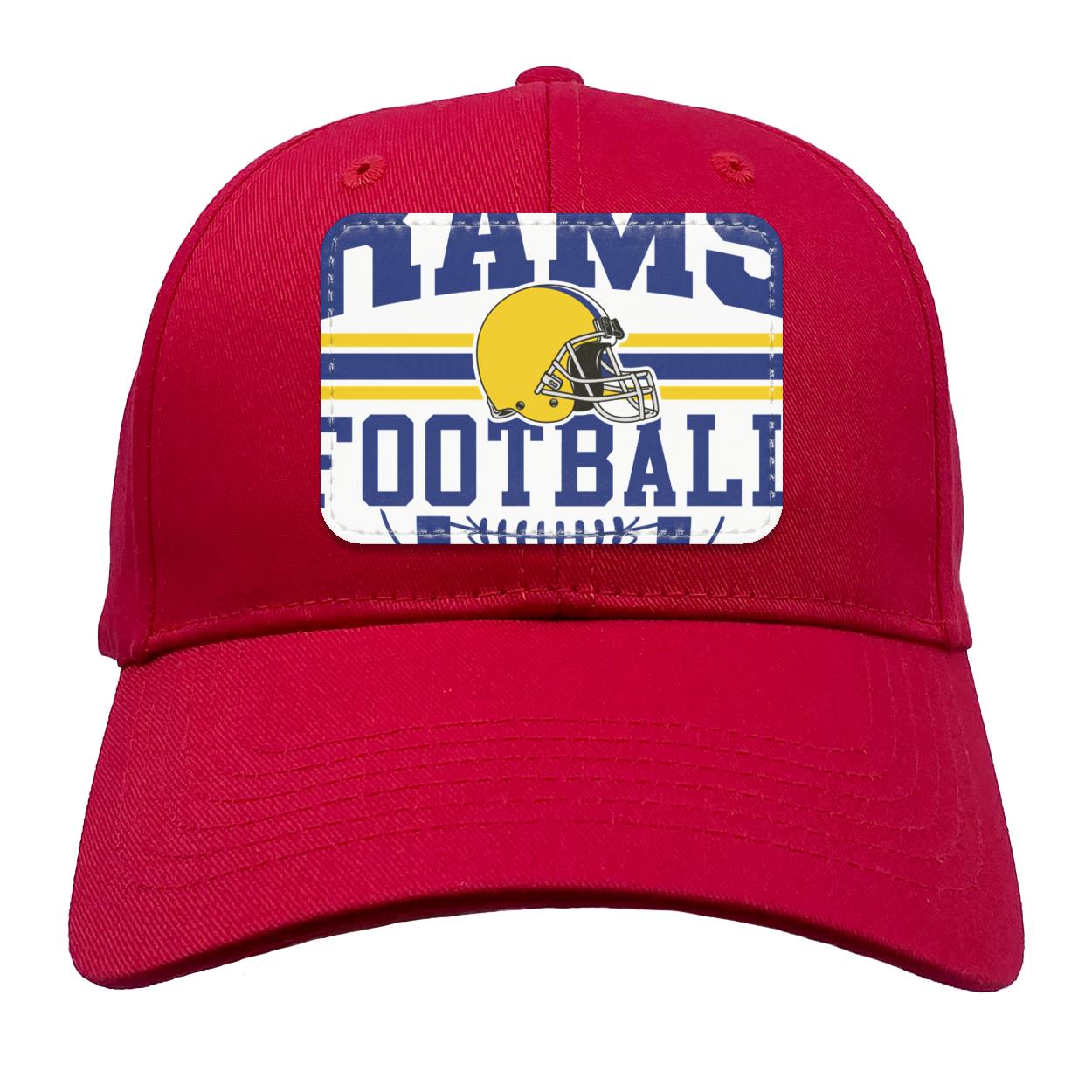 RAMS PNG BX020 Structured Twill Cap