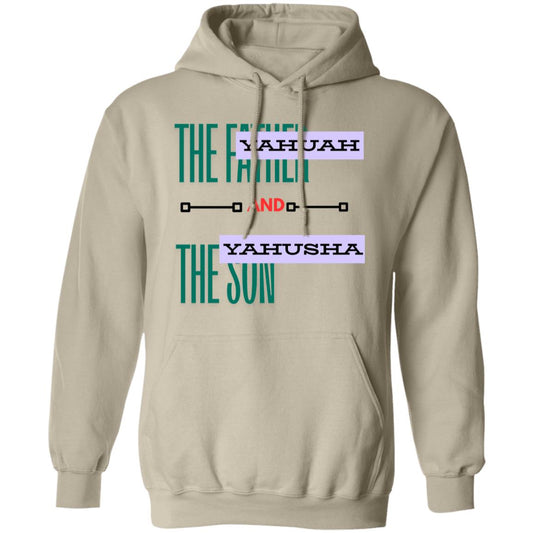 YAHUAH THE FATHER AND GREEN G185 Pullover Hoodie