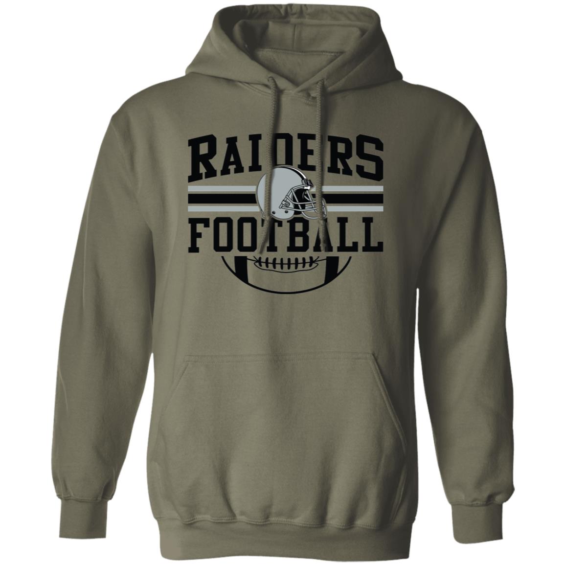 RAIDERS FOOTBALL 1 G185 Gildan Pullover Hoodie