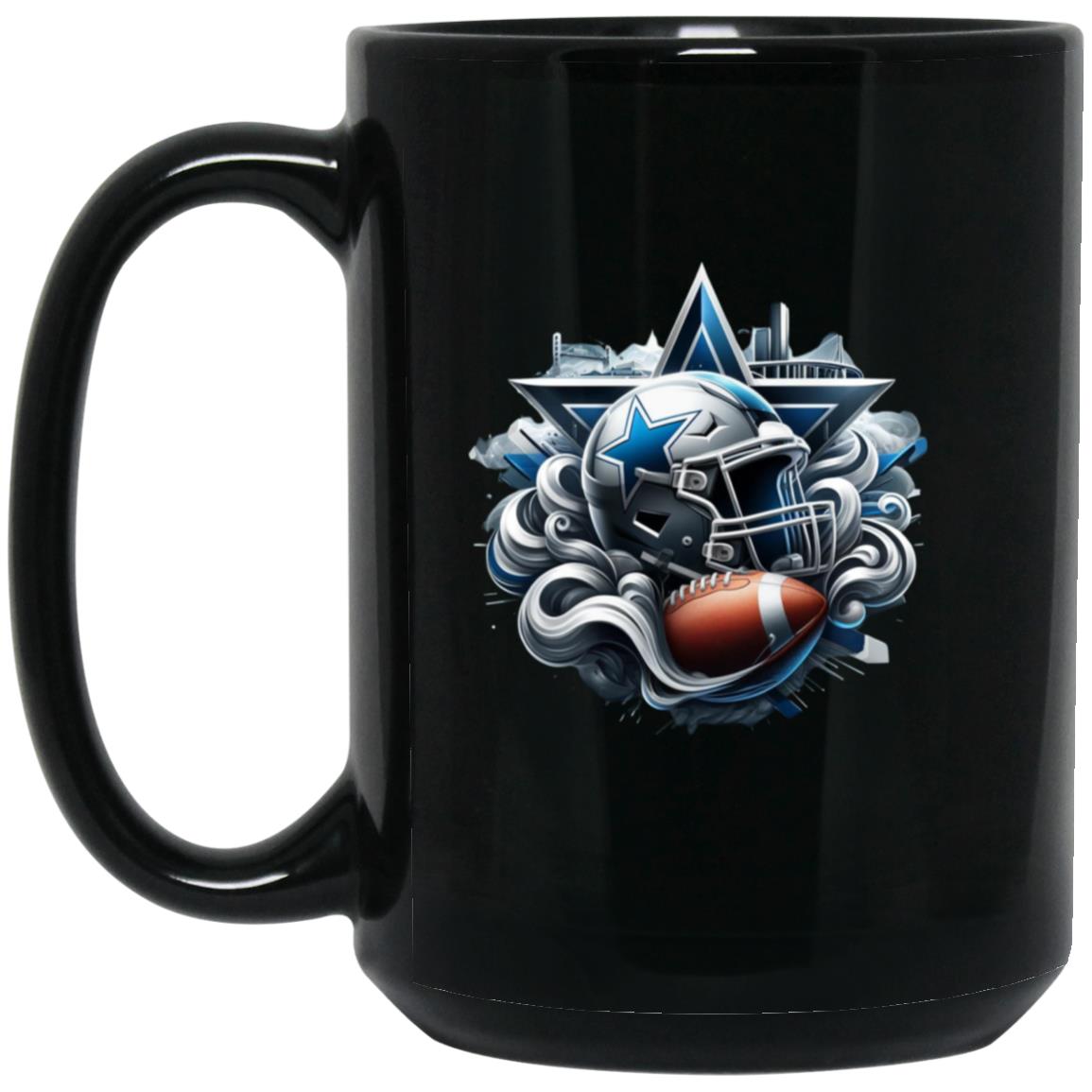 DallasT BM15OZ 15oz Black Mug