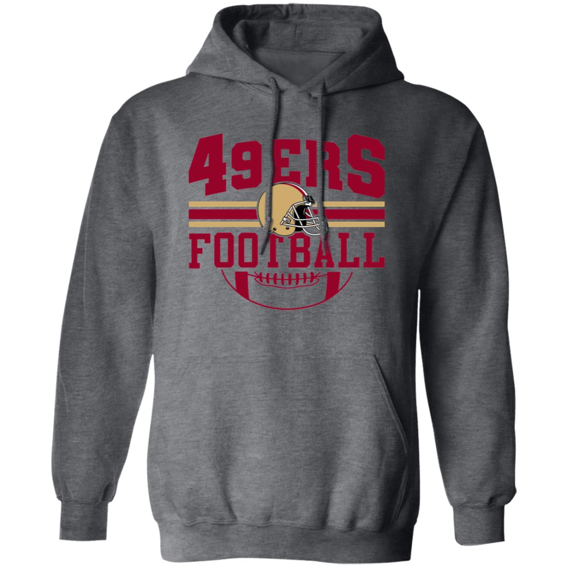 49ERS PNG G185 Gildan Pullover Hoodie