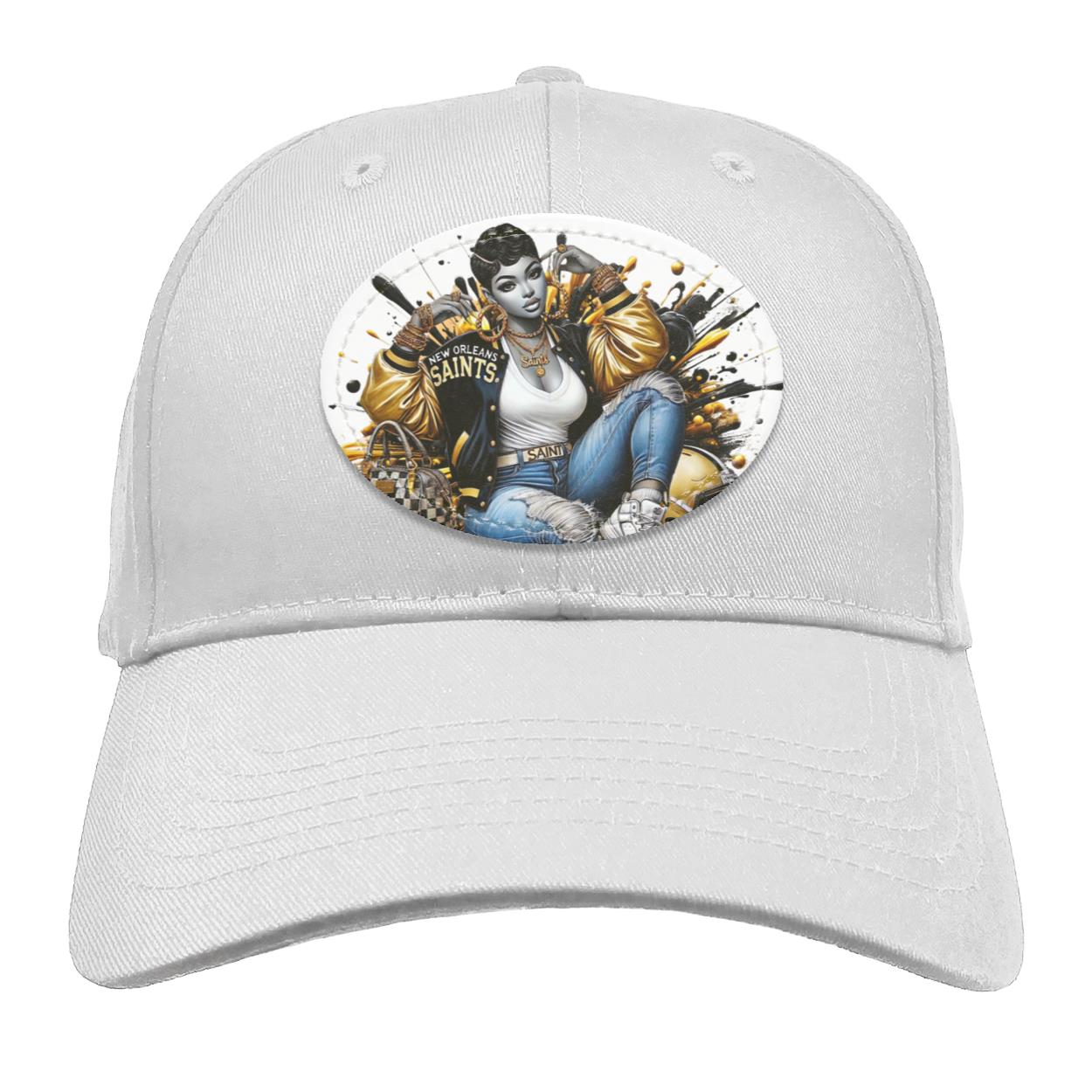 LADY NEW Orleans Saints BX020 Structured Twill Cap