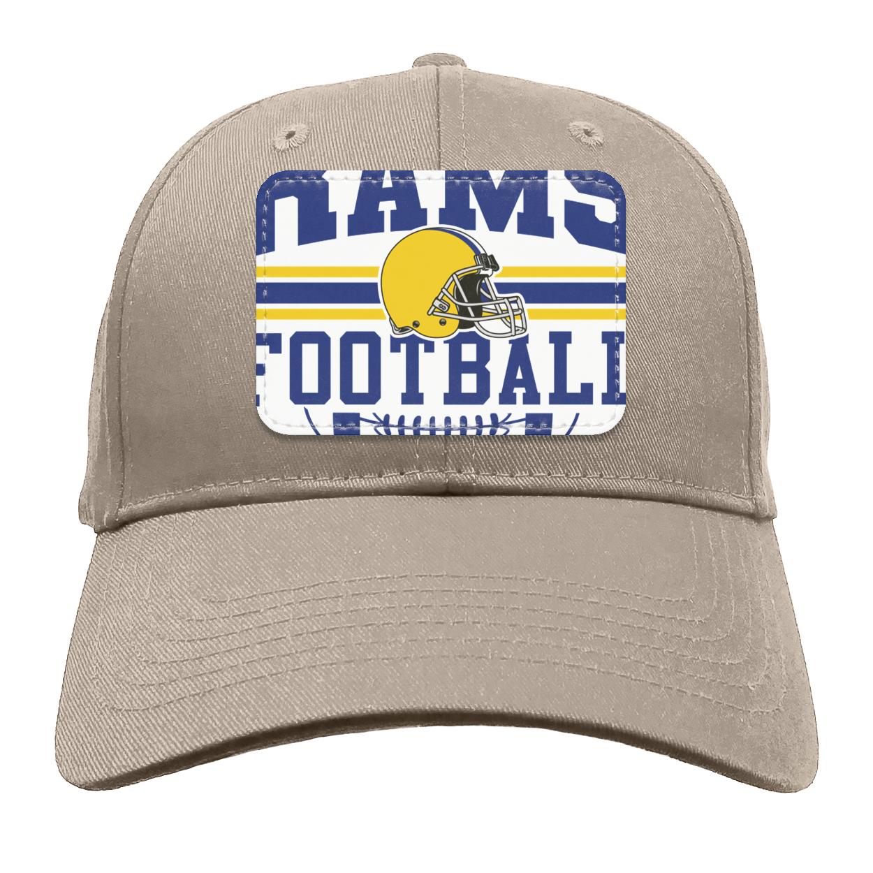 RAMS PNG BX020 Structured Twill Cap