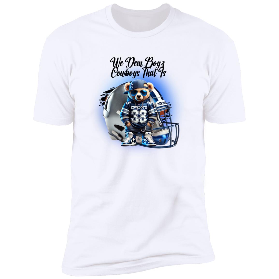 COWBOYS BEAR NL3600 Premium Sports T-Shirt
