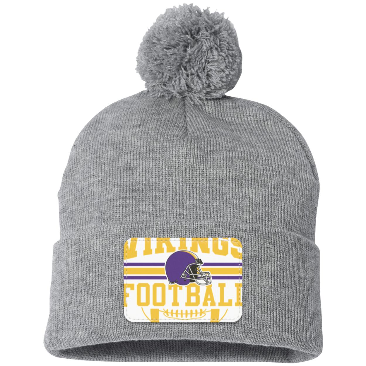 VIKINGS PNG SP15 Pom Pom Knit Cap - Patch