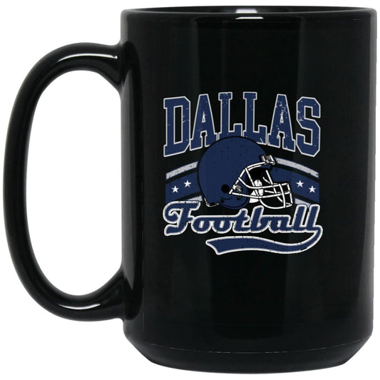 Dallas BM15OZ 15oz Black Mug