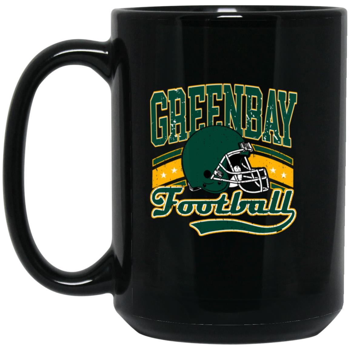 Greenbay BM15OZ 15oz Black Mug