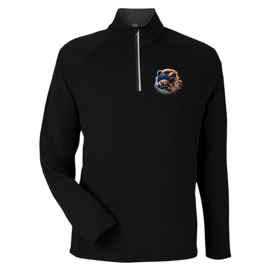 CHICAGO BEARS_20240912_184214 CE418 Core 365 Mens Origin Pique Quarter Zip