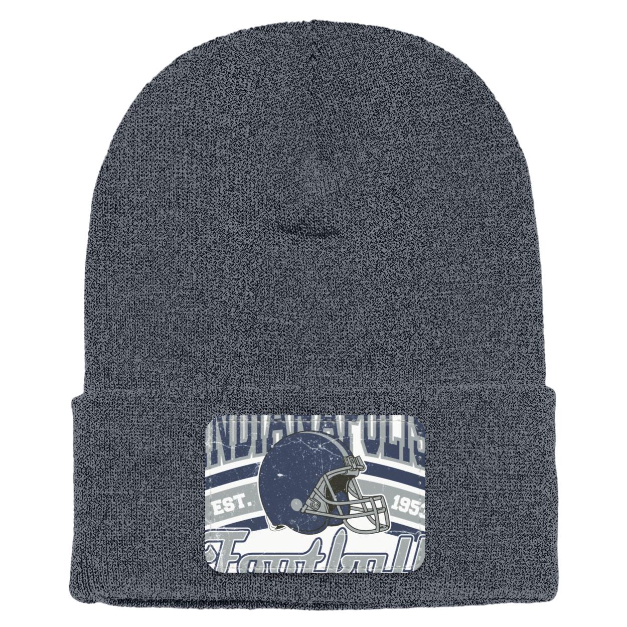 INDIANAPOLIS 1 1501 Yupoong Adult Cuffed Knit Beanie