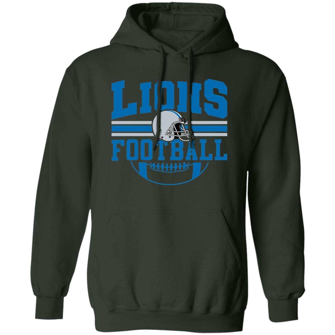 LIONS  G185 Gildan Pullover Hoodie