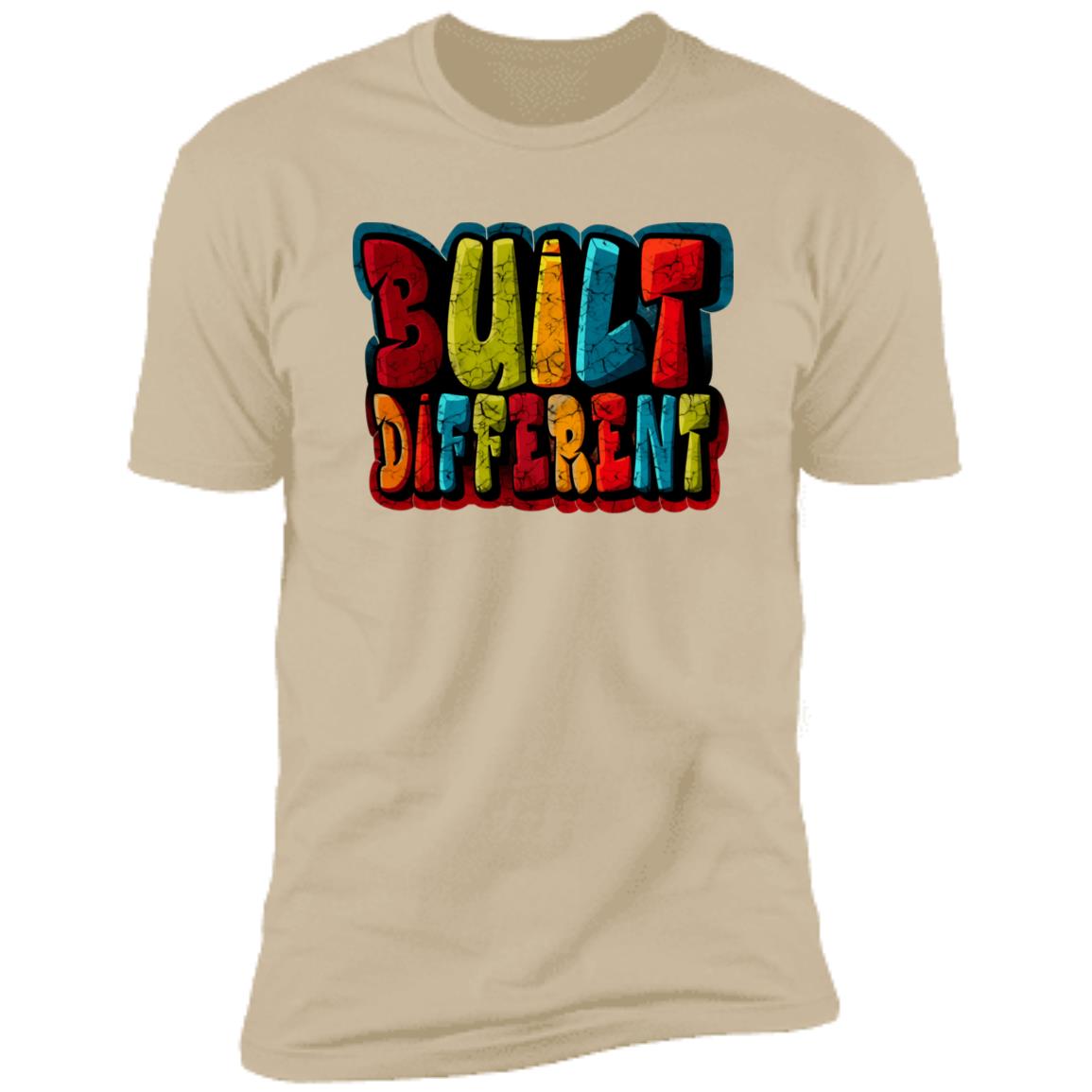 IMG-0236 BUILT DIFFERENT MULTIY COLOR NL3600 Premium   Sports T-Shirt