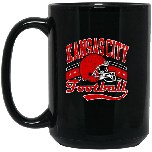 Kansas city BM15OZ 15oz Black Mug