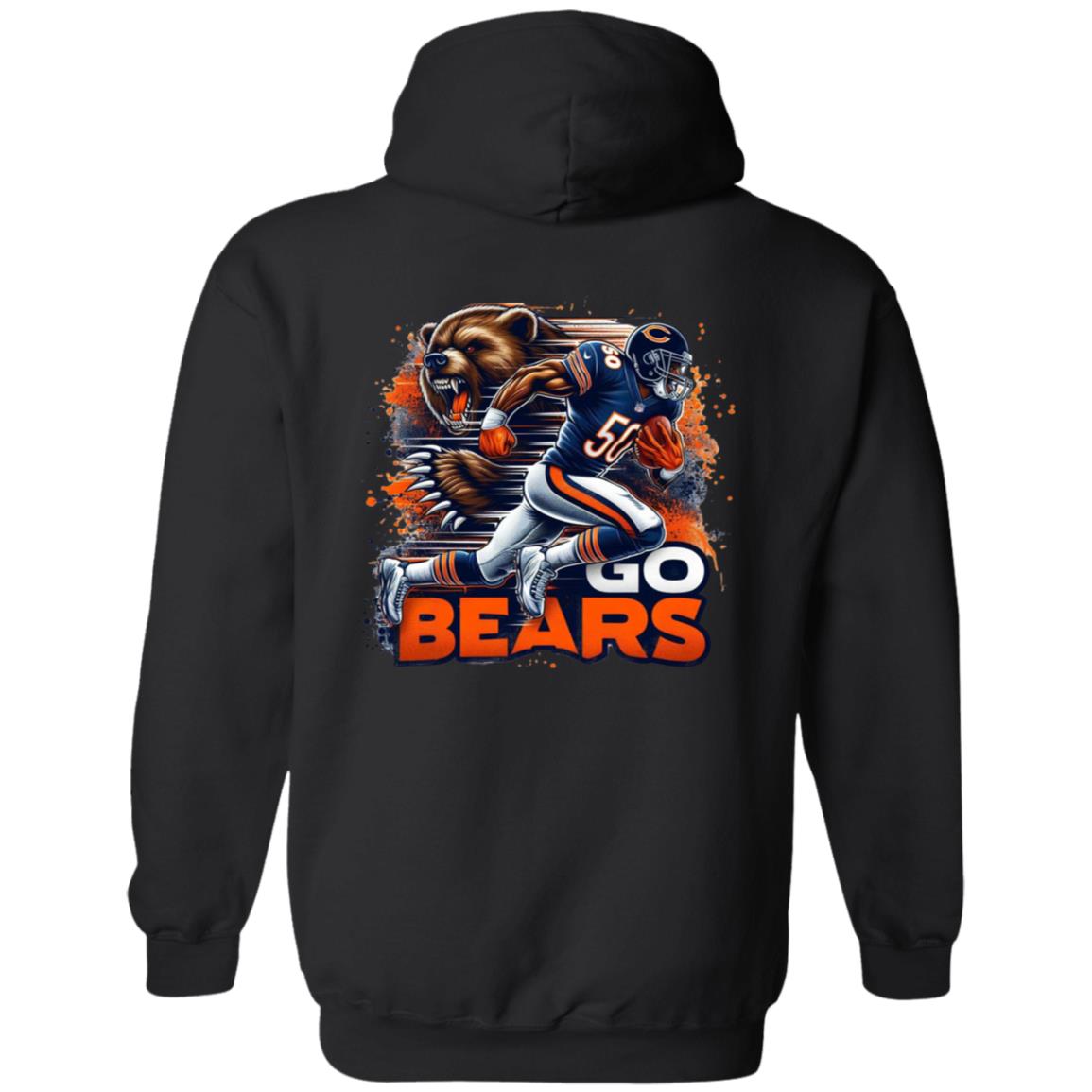 ChIcago Bears Sports G185 Gildan Pullover Hoodie