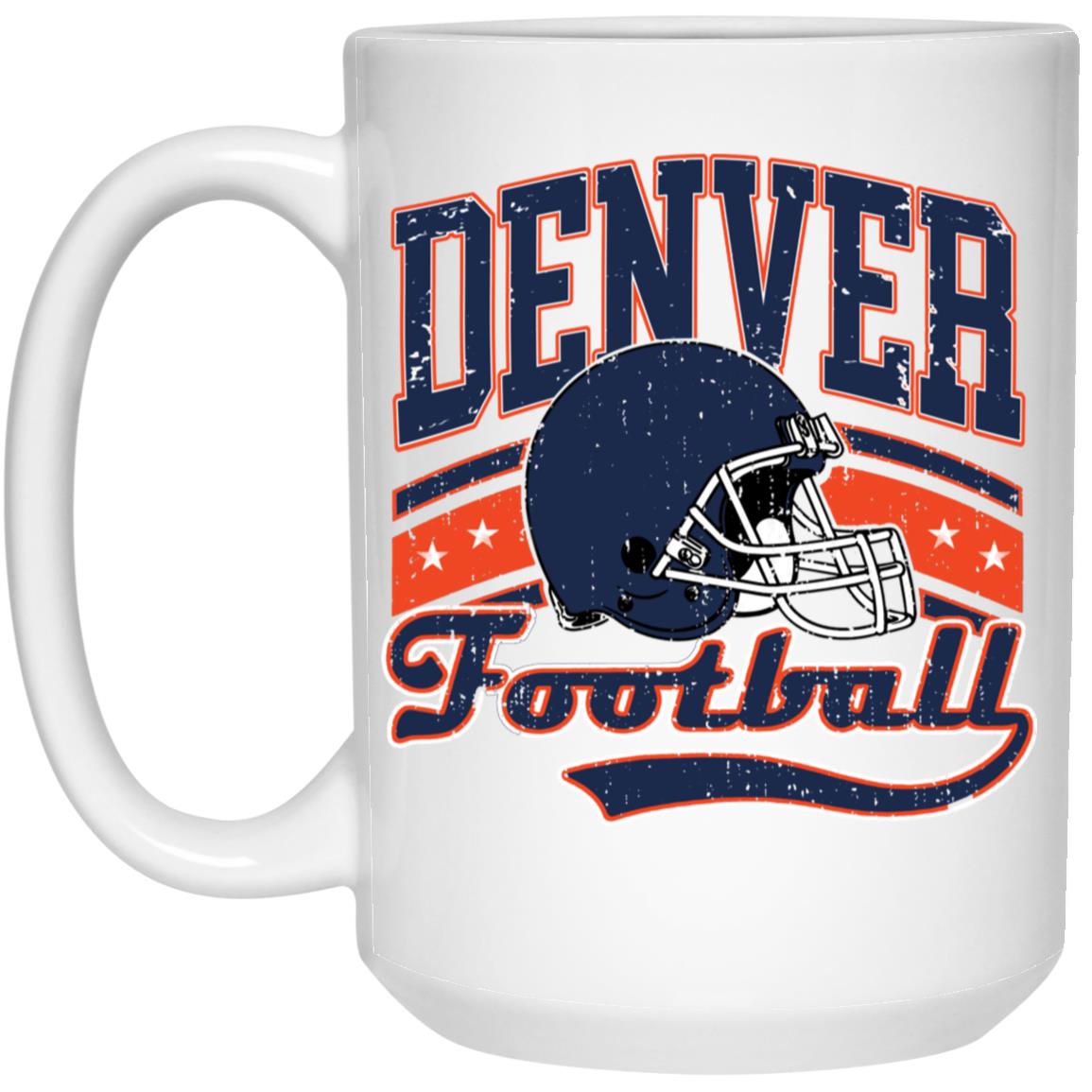 Denver 21504 15oz White Mug