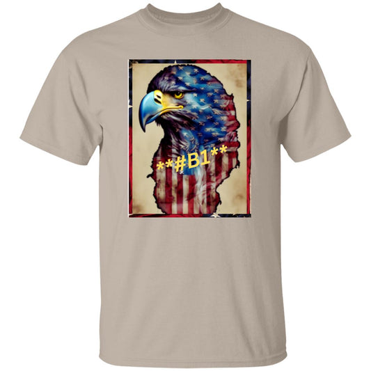 #B1 AMERICAN EAGLE WITH BORDERS G500 5.3 oz. T-Shirt