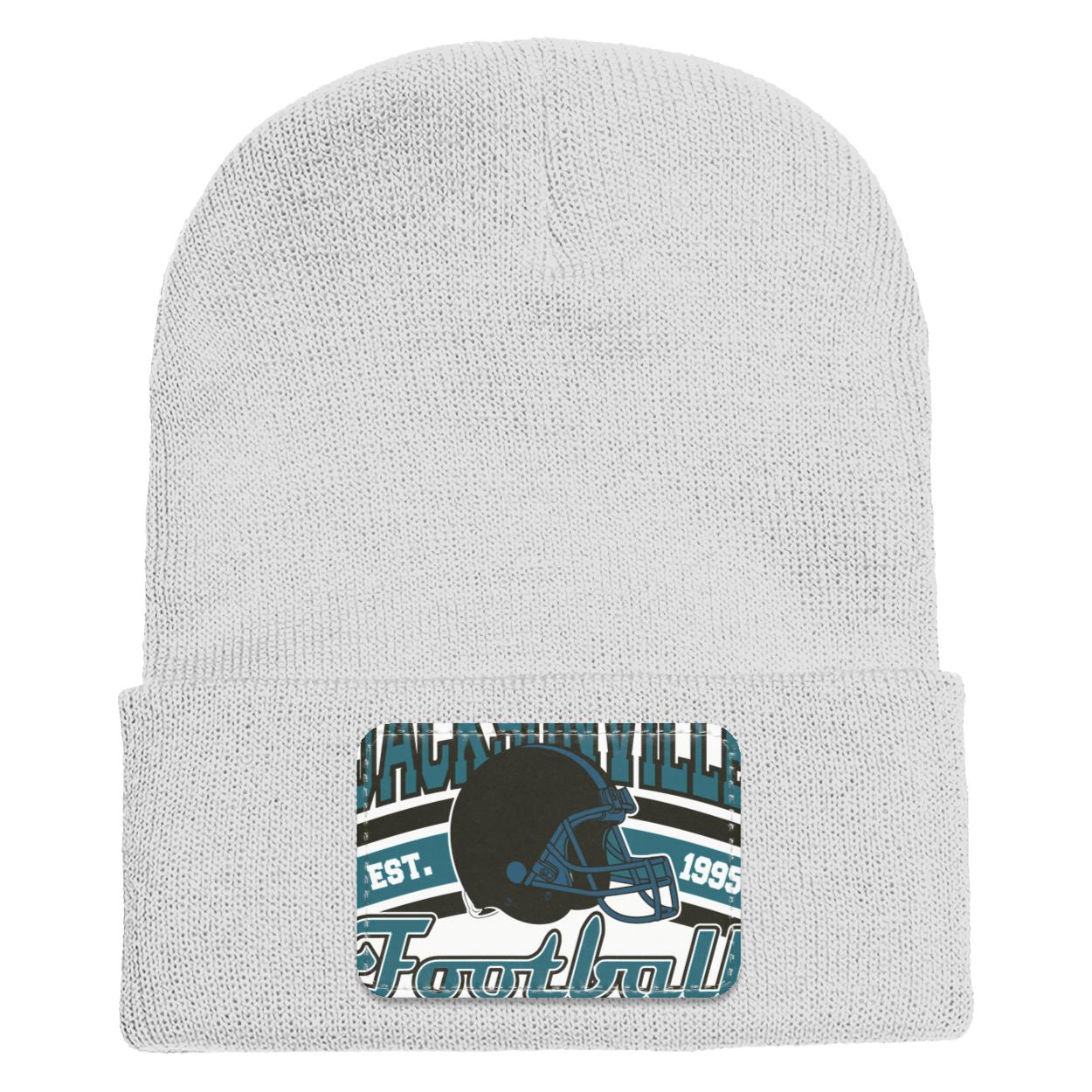JACSONVILLE FOOTBALL 2 1501 Yupoong Adult Cuffed Knit Beanie