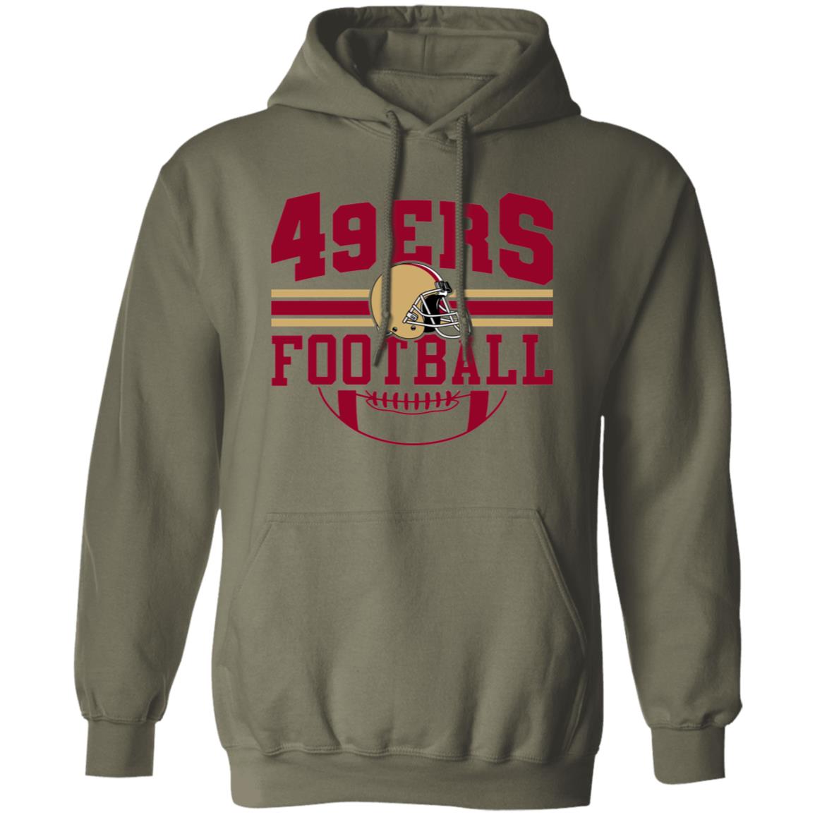 49ERS PNG G185 Gildan Pullover Hoodie