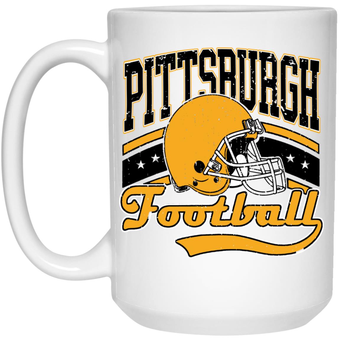 Pittsburgh 21504 15oz White Mug