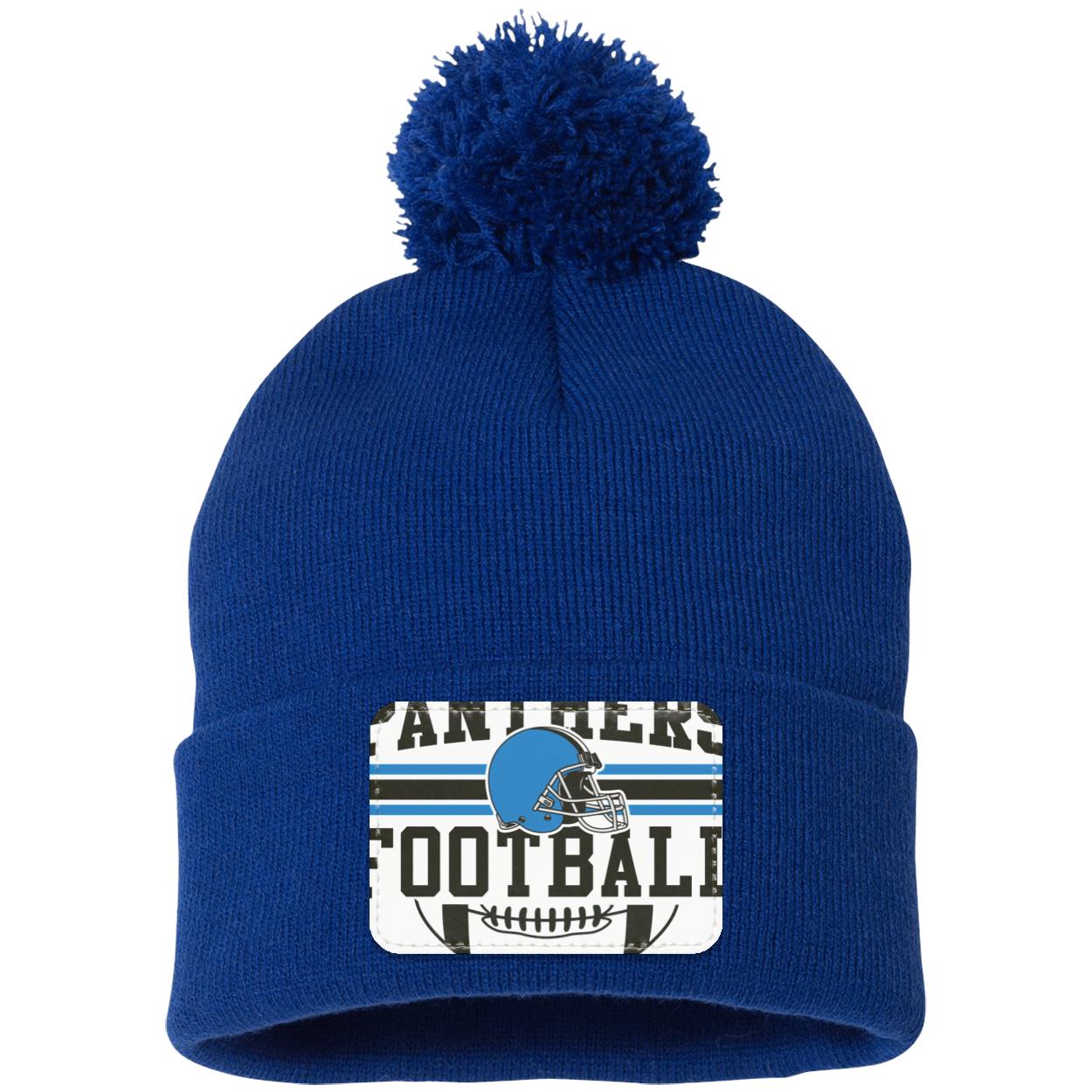 PANTHERS PNG SP15 Pom Pom Knit Cap - Patch