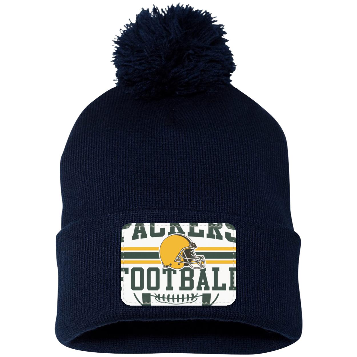 PACKERS PNG SP15 Pom Pom Knit Cap - Patch