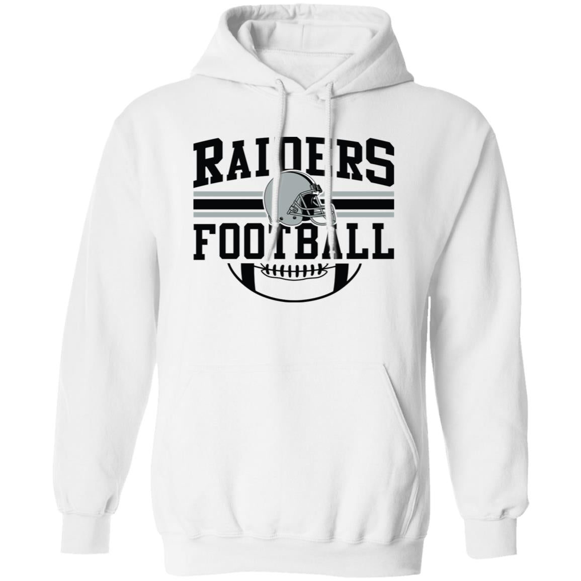 RAIDERS FOOTBALL 1 G185 Gildan Pullover Hoodie