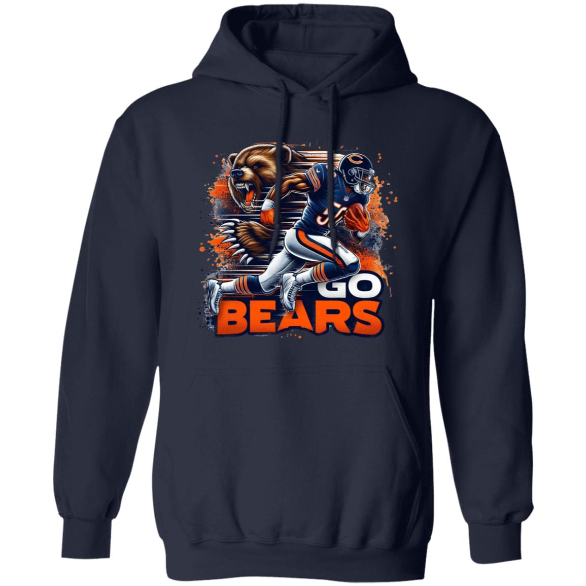 ChIcago Bears Sports G185 Gildan Pullover Hoodie