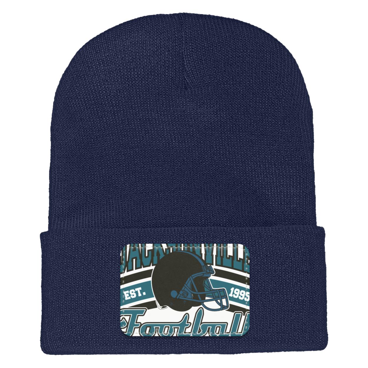 JACSONVILLE FOOTBALL 2 1501 Yupoong Adult Cuffed Knit Beanie