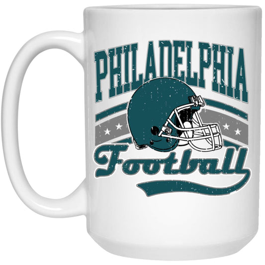 Philadelphia 21504 15oz White Mug