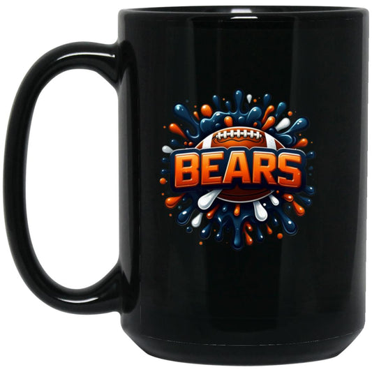 Bears2 GIRL BM15OZ 15oz Black Mug