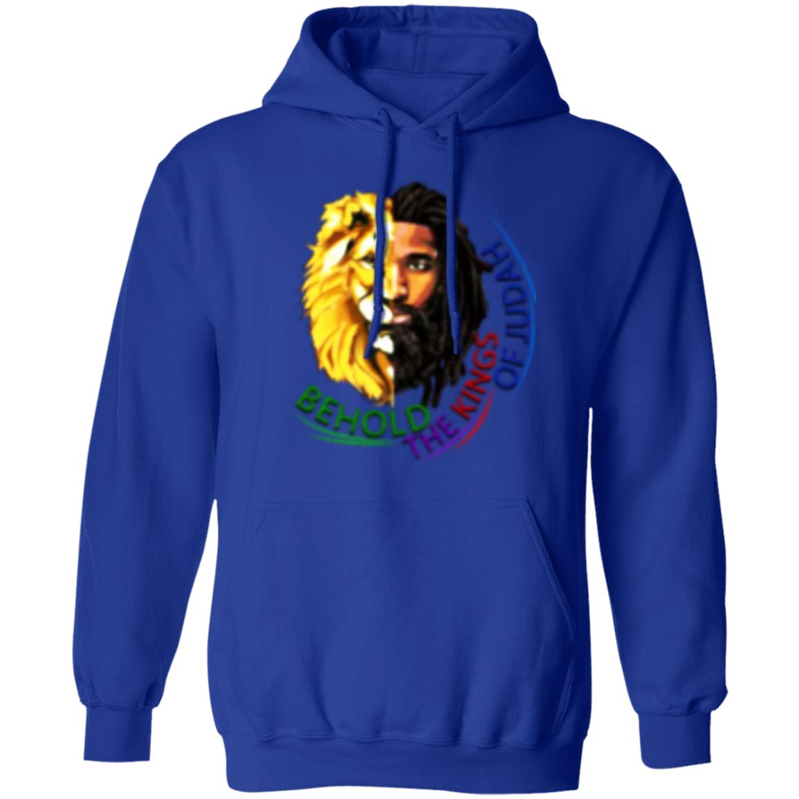 THE LION OF JUDAH G185 Pullover Hoodie PRINTED ON FRONT