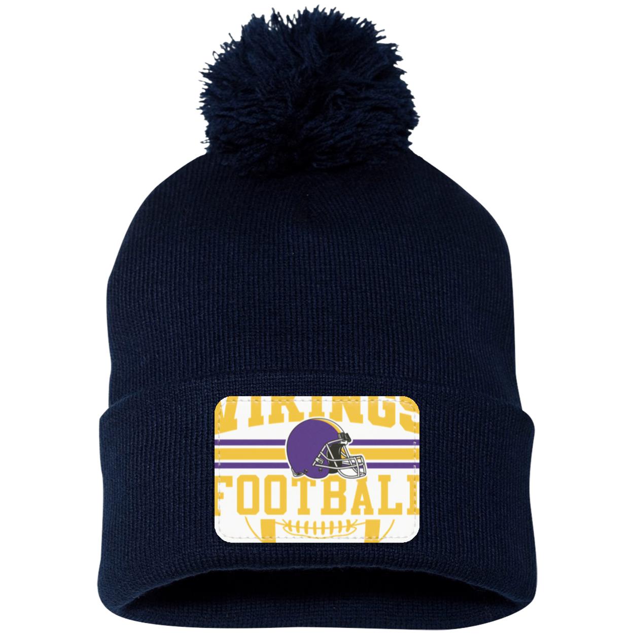 VIKINGS PNG SP15 Pom Pom Knit Cap - Patch