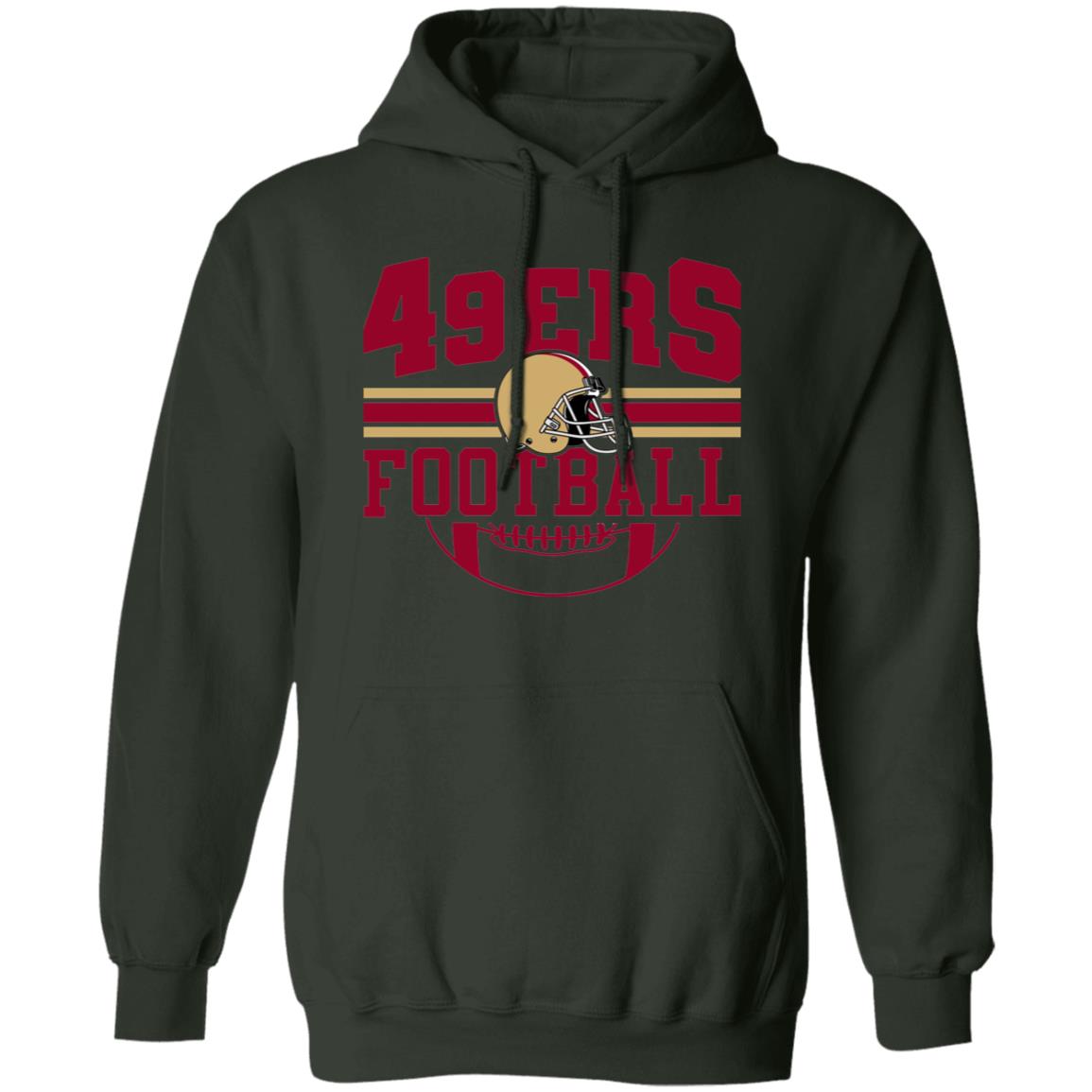 49ERS PNG G185 Gildan Pullover Hoodie