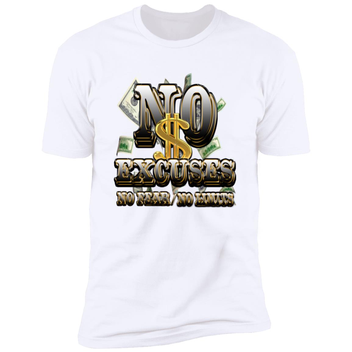 noexcuses MONEY HUSTLER NL3600 Premium  Casual Tee's