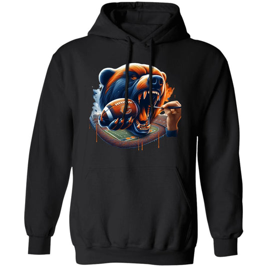 CHICAGO BEARS _184214 G185 Gildan Pullover Hoodie