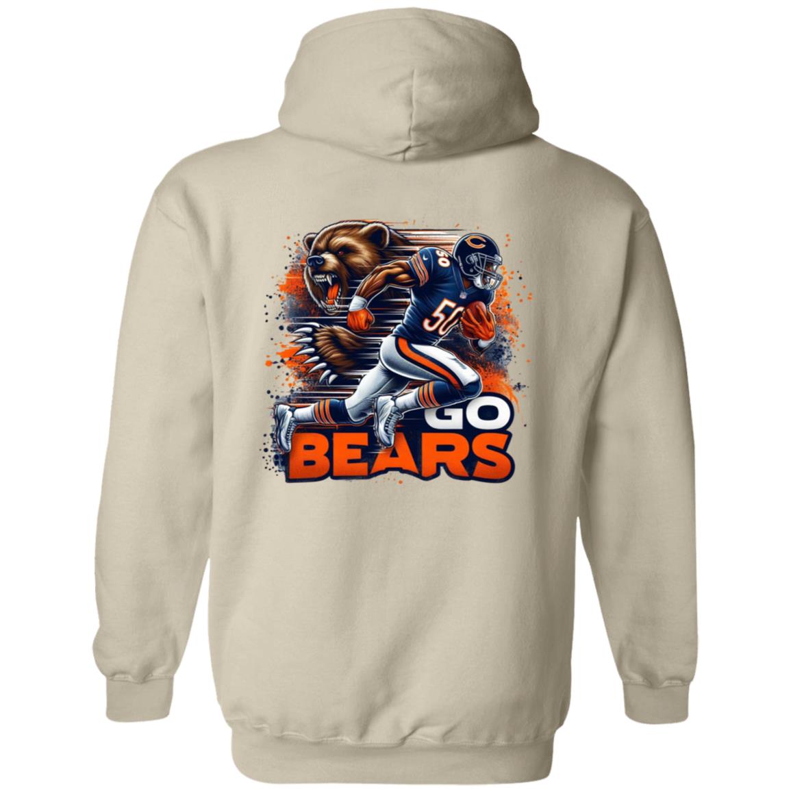 ChIcago Bears Sports G185 Gildan Pullover Hoodie