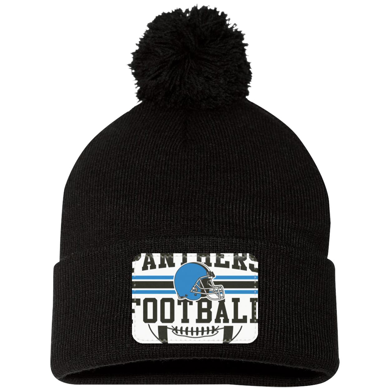 PANTHERS PNG SP15 Pom Pom Knit Cap - Patch