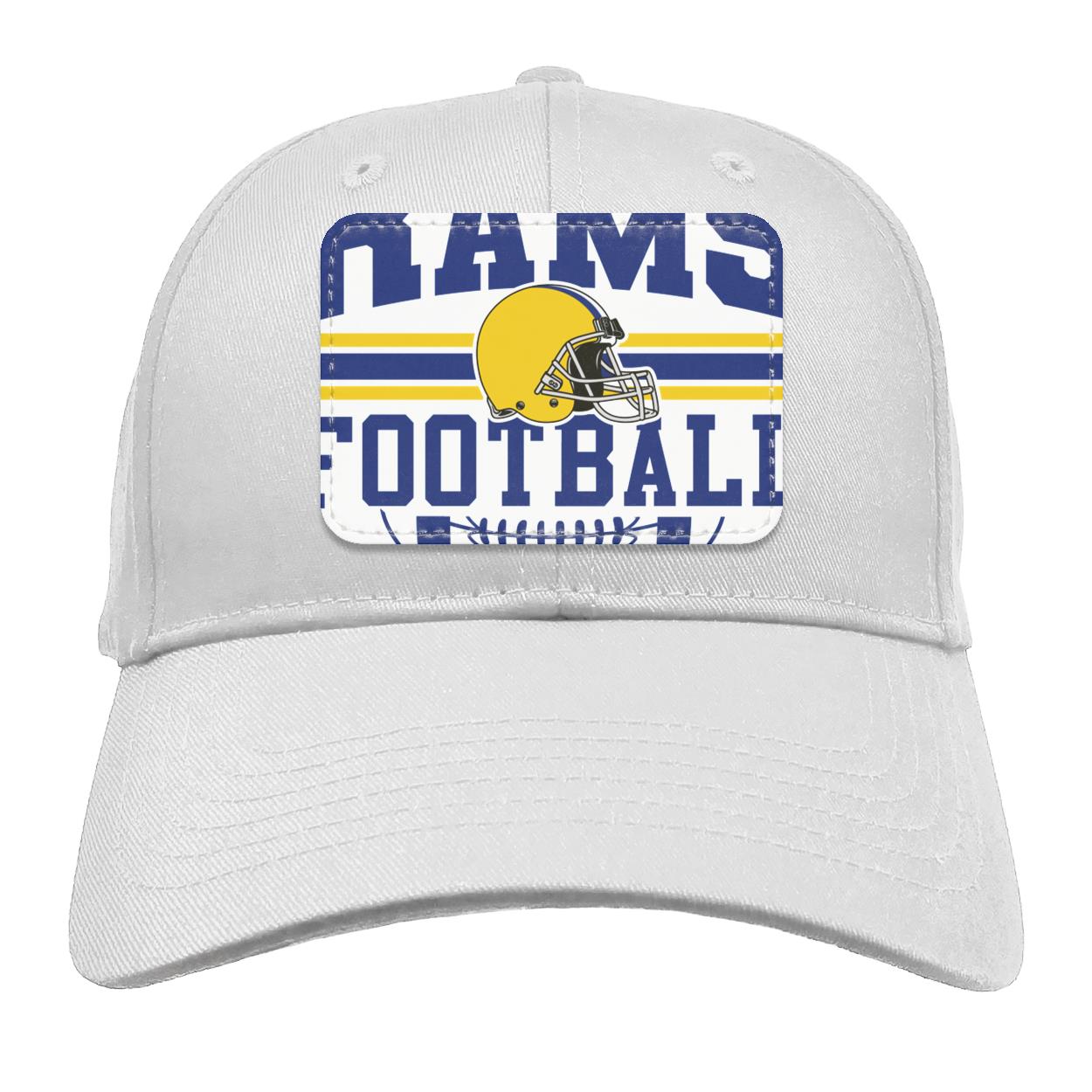 RAMS PNG BX020 Structured Twill Cap