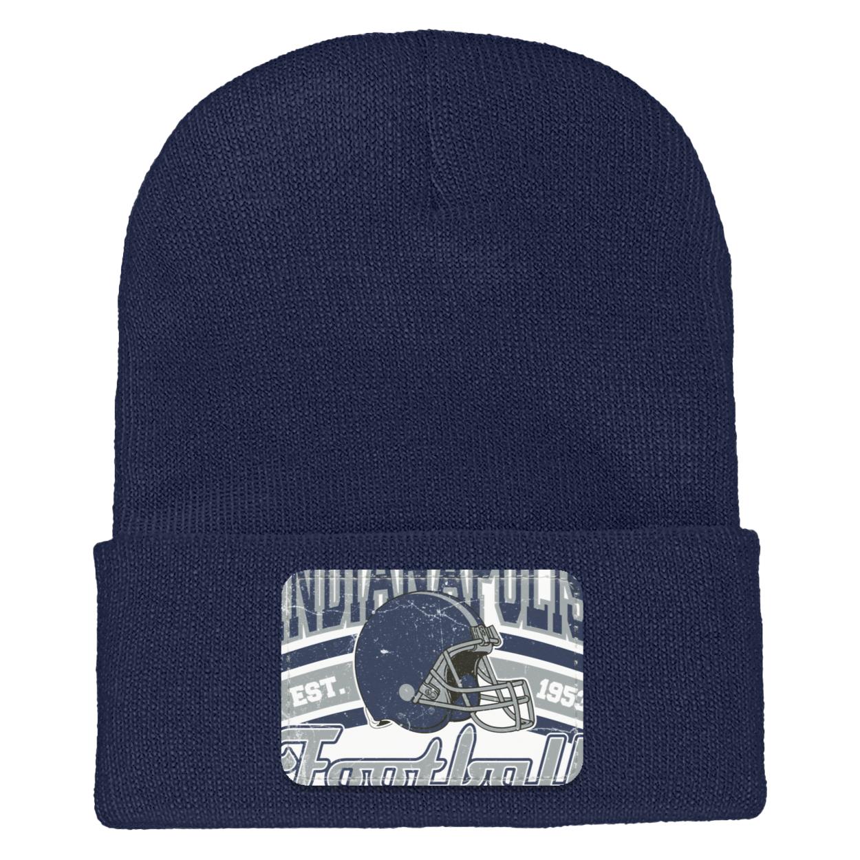 INDIANAPOLIS 1 1501 Yupoong Adult Cuffed Knit Beanie