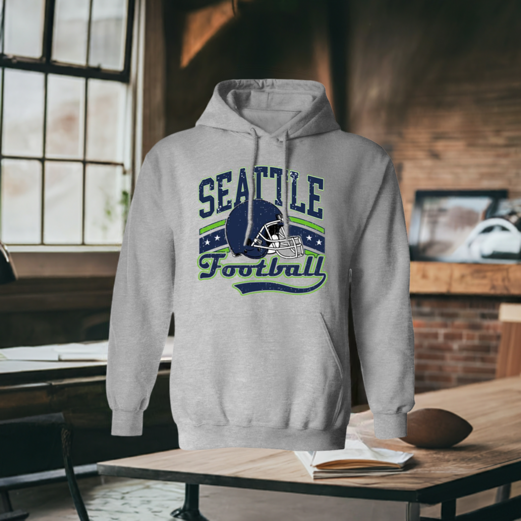 Seattle G185 Gildan Pullover Hoodie