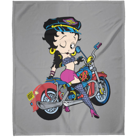 MOTORCYCLE BETTY BOOPFLM Arctic Fleece Blanket 50x60